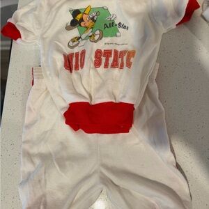 Red and White Baby All-Star Shirt